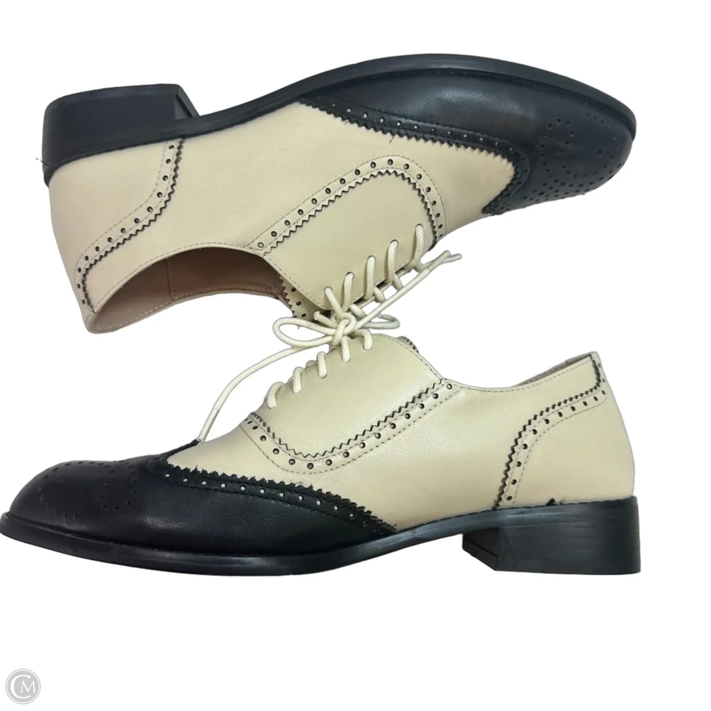 Shoes Flats By Clothes Mentor In Black, Size: 8