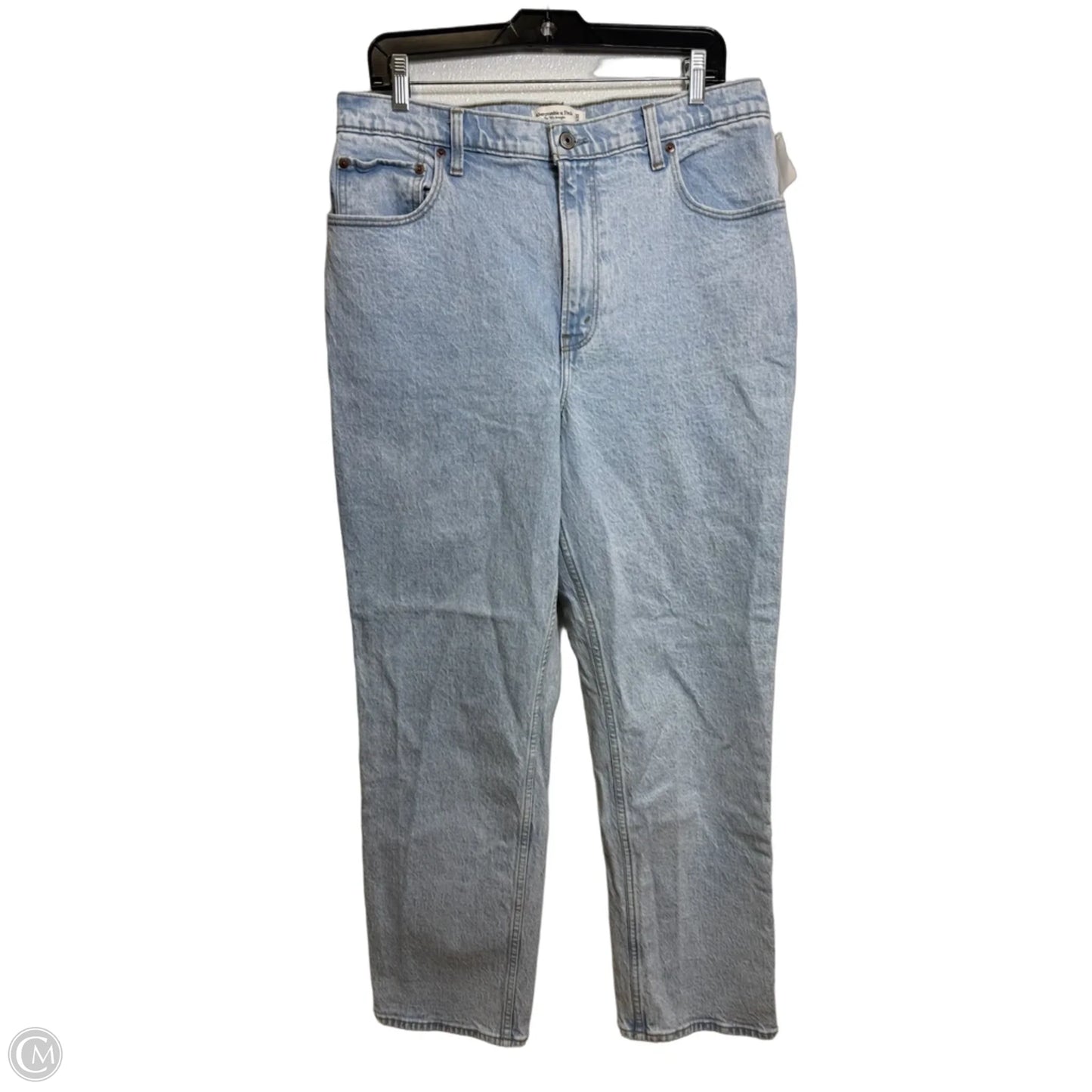 Jeans Boot Cut By Abercrombie And Fitch In Blue, Size: 14