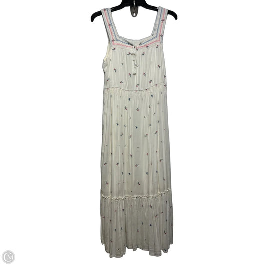 Dress Casual Maxi By Old Navy In White, Size: M
