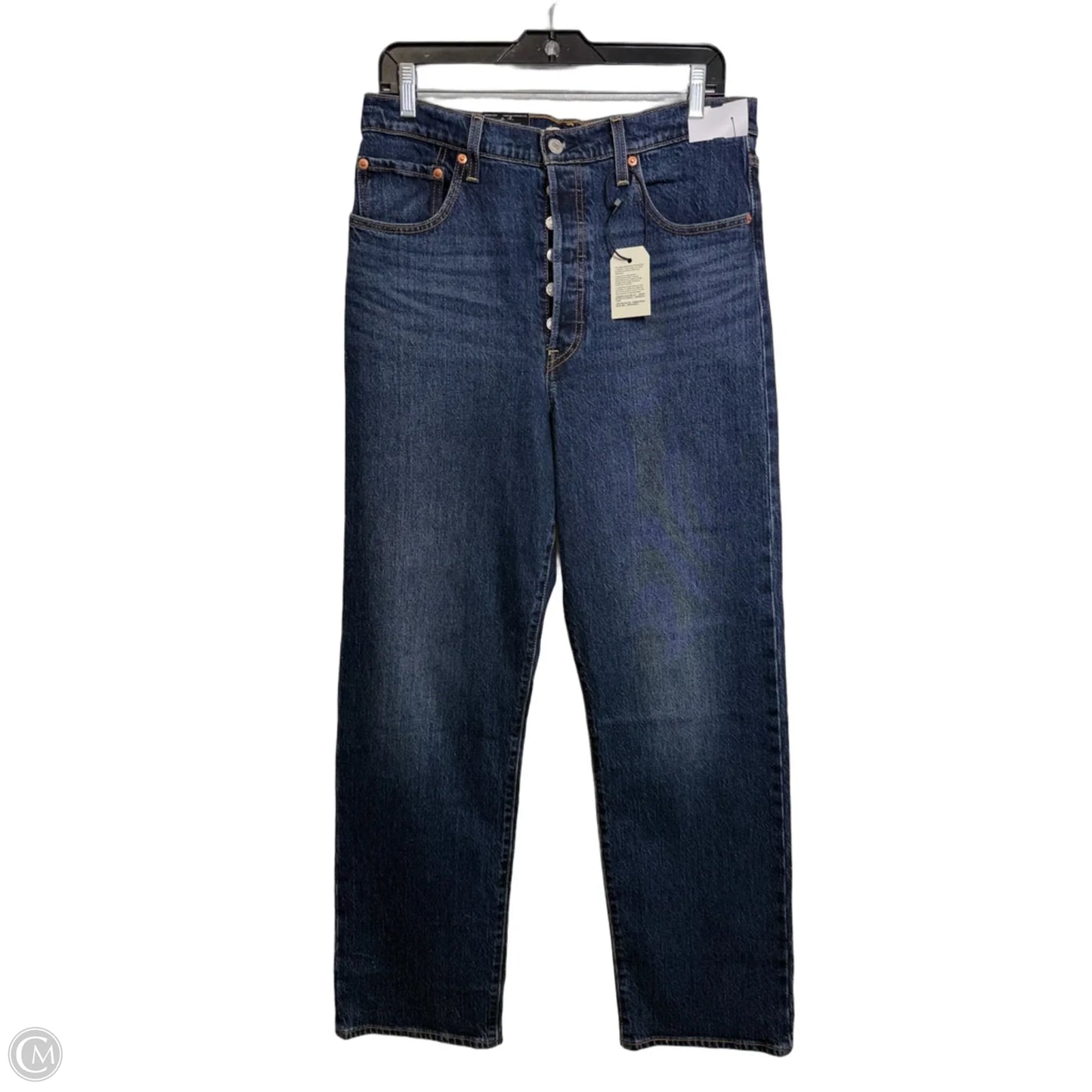 Jeans straight By Levis In Blue, Size: 12