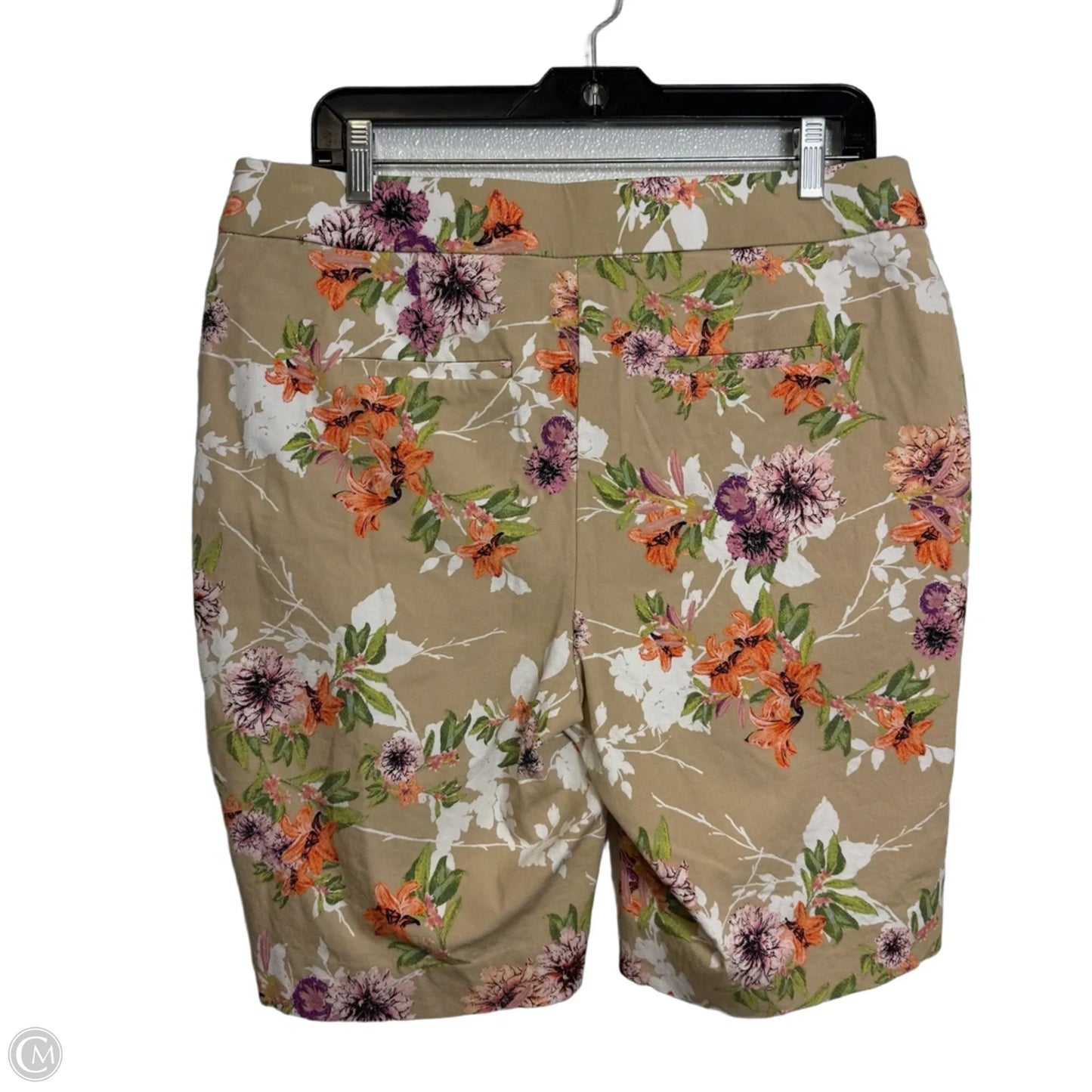 Shorts By Chicos In Floral Print, Size: 10