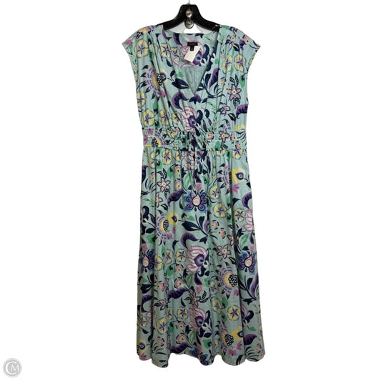 Dress Casual Maxi By Talbots In Blue, Size: 8