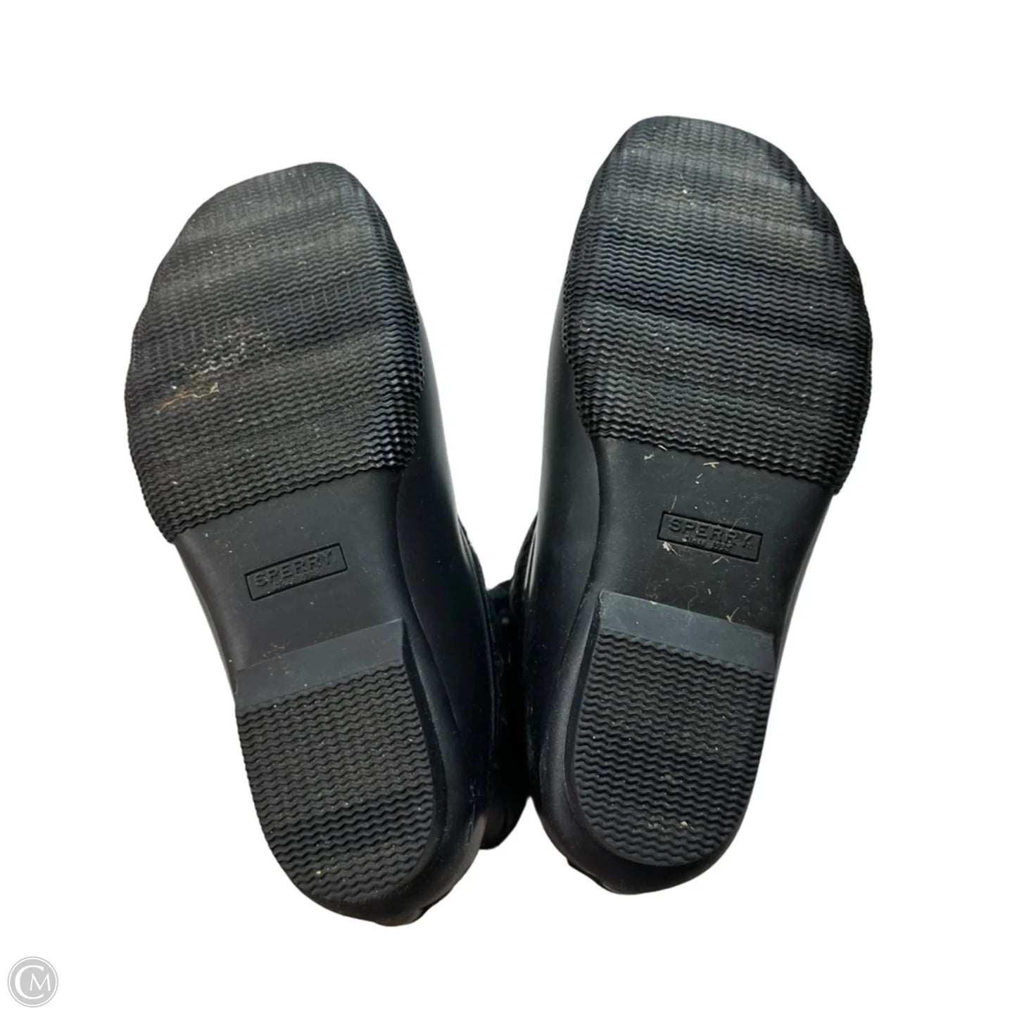Boots Ankle Flats By Sperry In Black, Size: 8