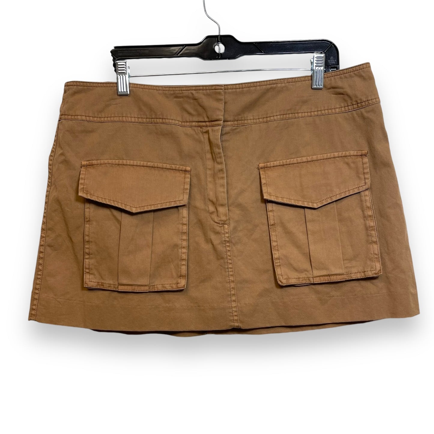 Skirt Mini & Short By Lucky Brand O In Tan, Size: L