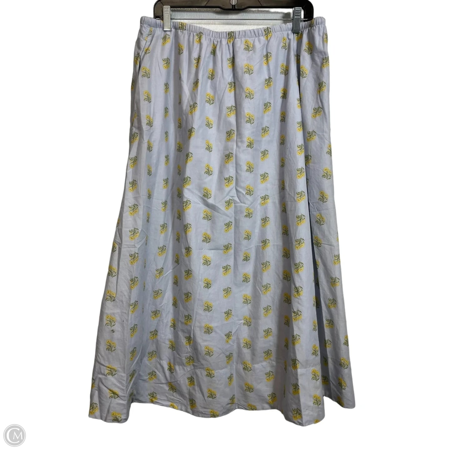 Skirt Maxi By Universal Thread In Blue, Size: L