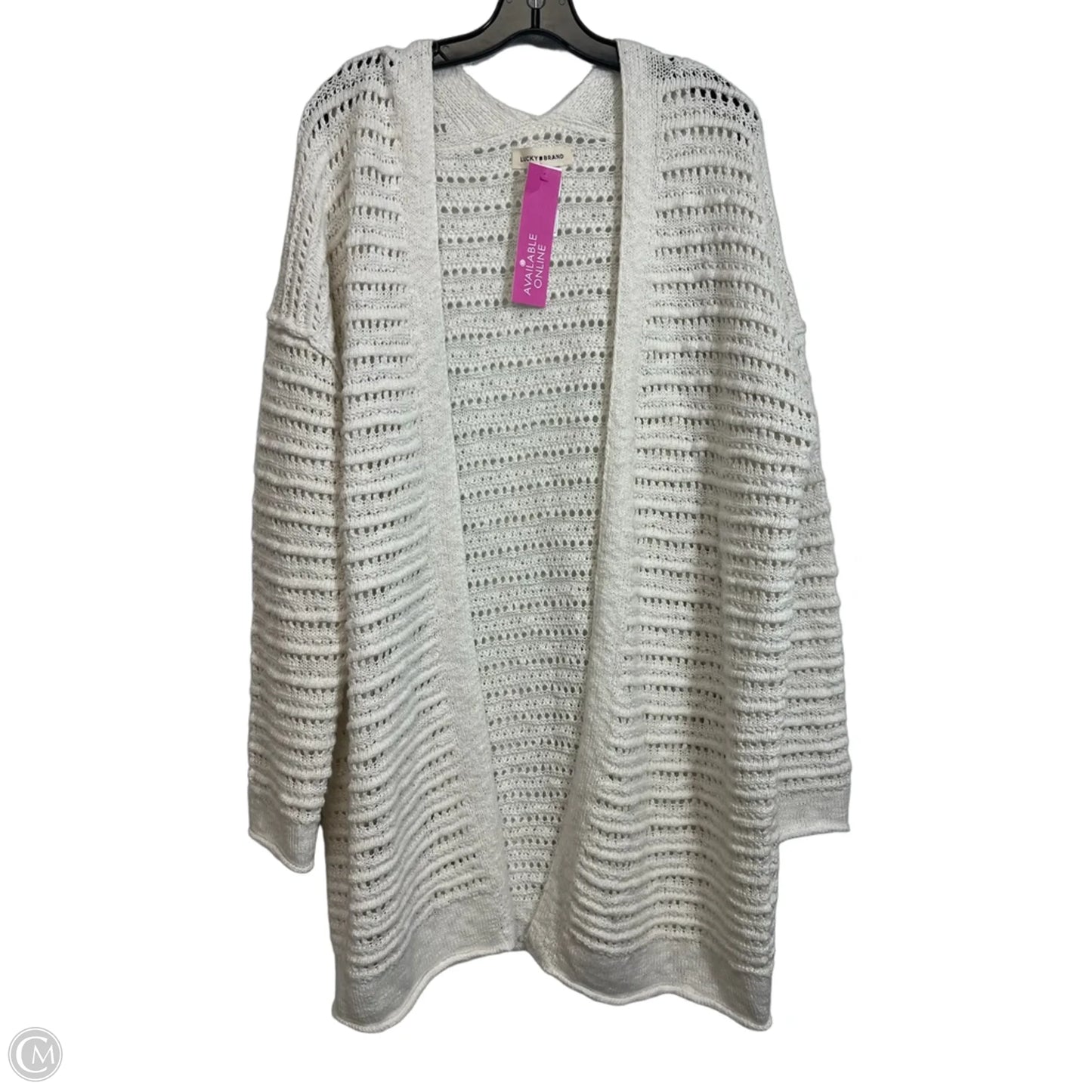 Sweater By Lucky Brand In Yellow, Size: L