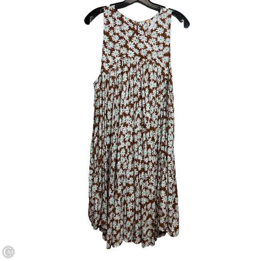 Dress Casual midi By Free People In Floral Print, Size: 12