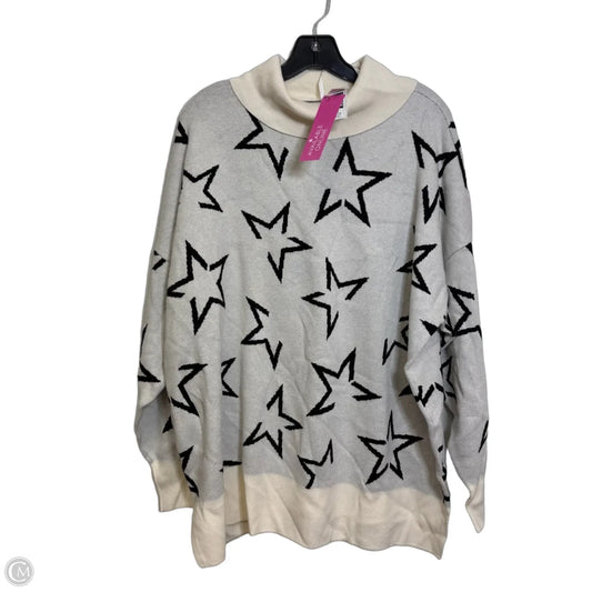 Sweater By Livi Active In White, Size: 22