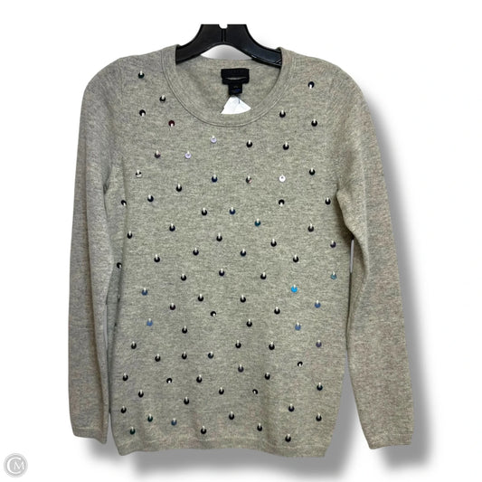 Italian cashmere Sweater By J. Crew In Grey, Size: Xs