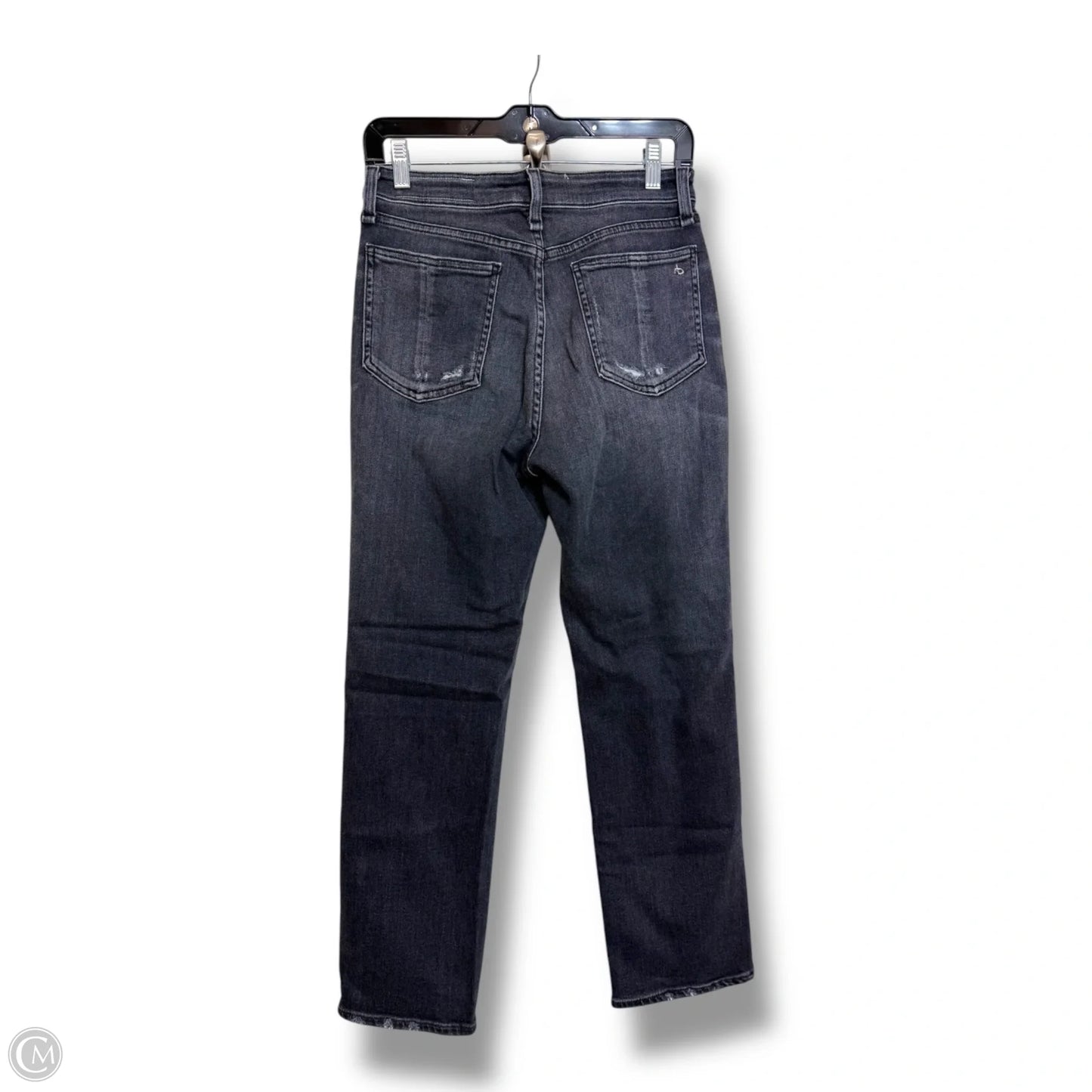 Jeans Straight By Rag And Bone In Black, Size: 2