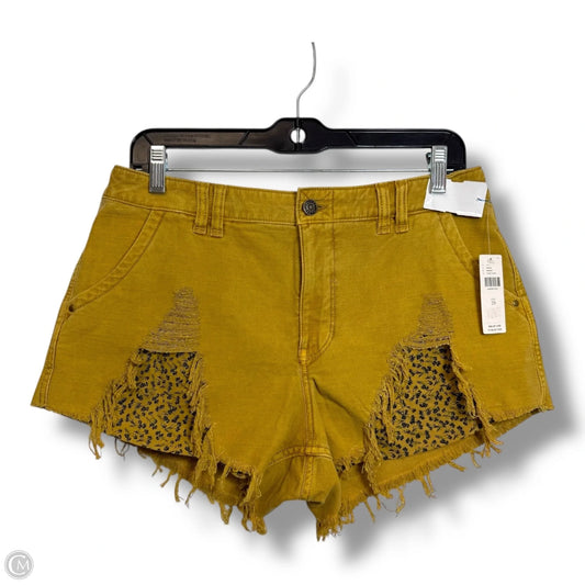 Shorts By Pilcro In Yellow, Size: 8