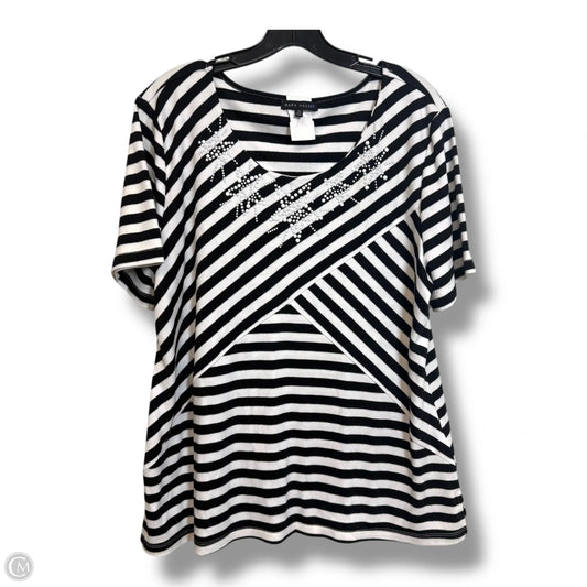 Top Short Sleeve By Clothes Mentor In Blue, Size: Xl