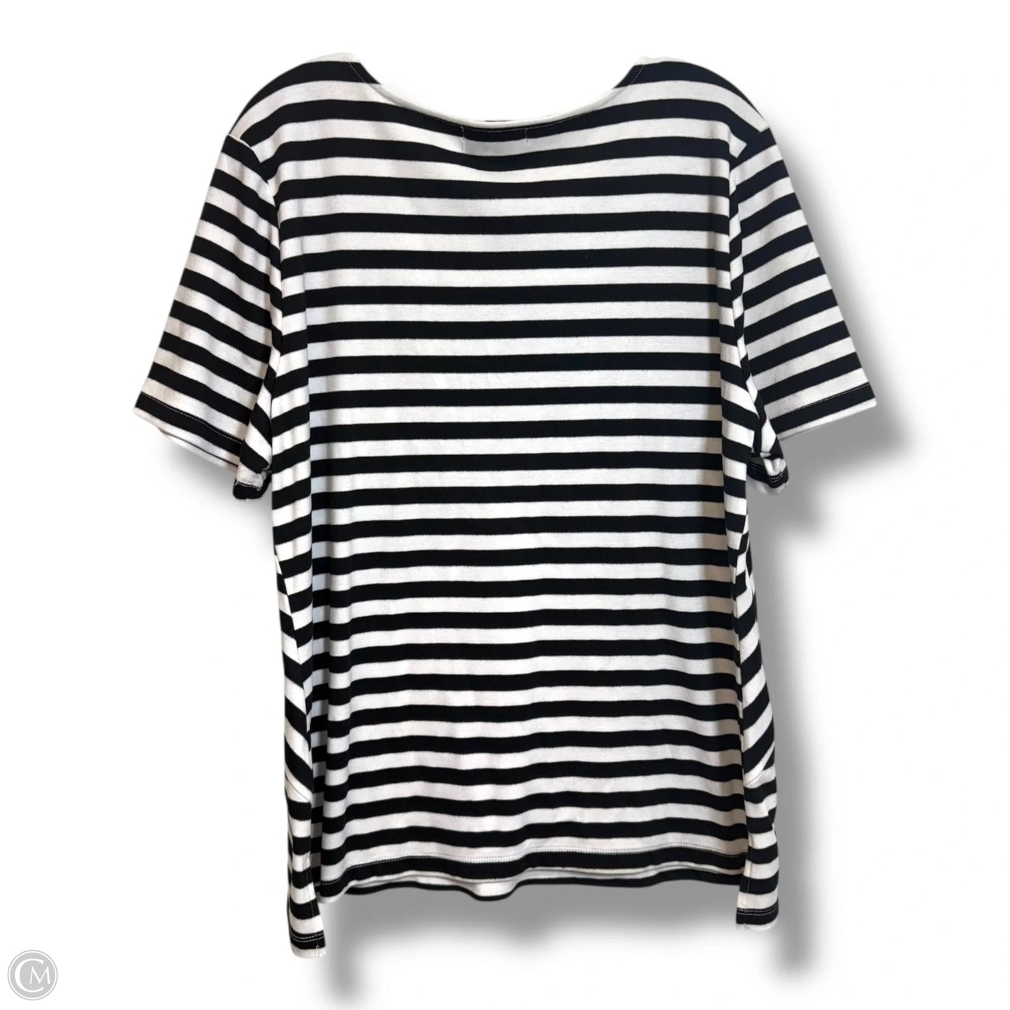 Top Short Sleeve By Clothes Mentor In Blue, Size: Xl