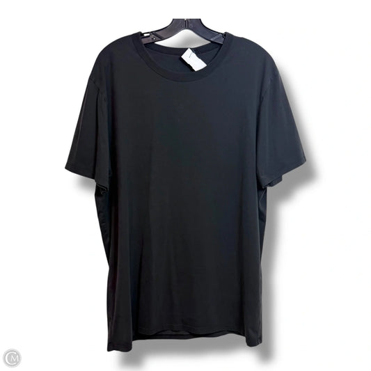 Top Short Sleeve By Lululemon In Black, Size: M