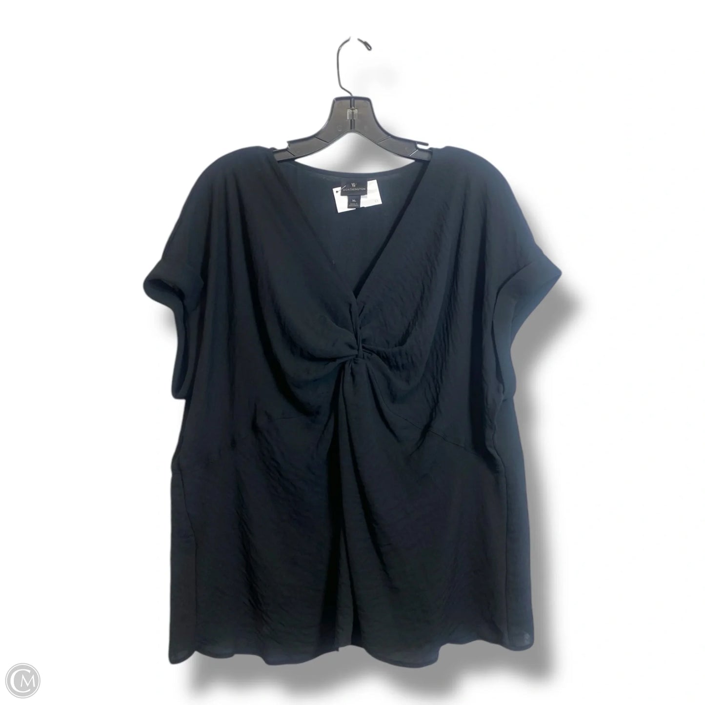 Top Sleeveless By Worthington In Black, Size: Xl