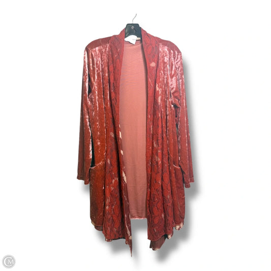 Cardigan By Indigo Thread In Copper, Size: Xl
