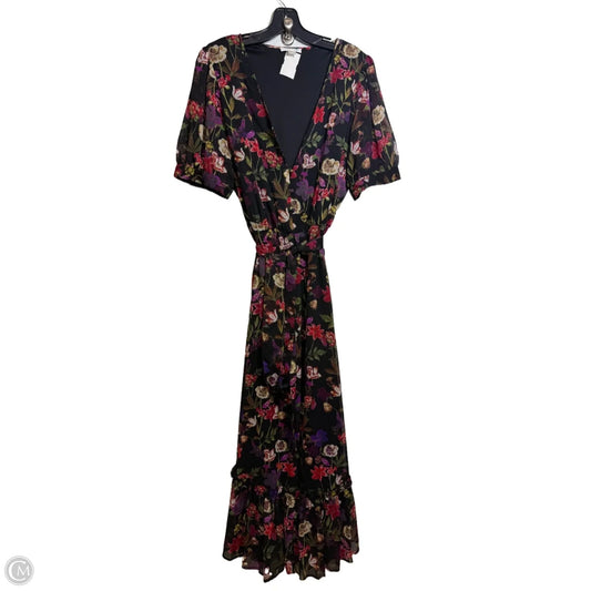 Dress Party Long By Calvin Klein In Floral Print, Size: 10