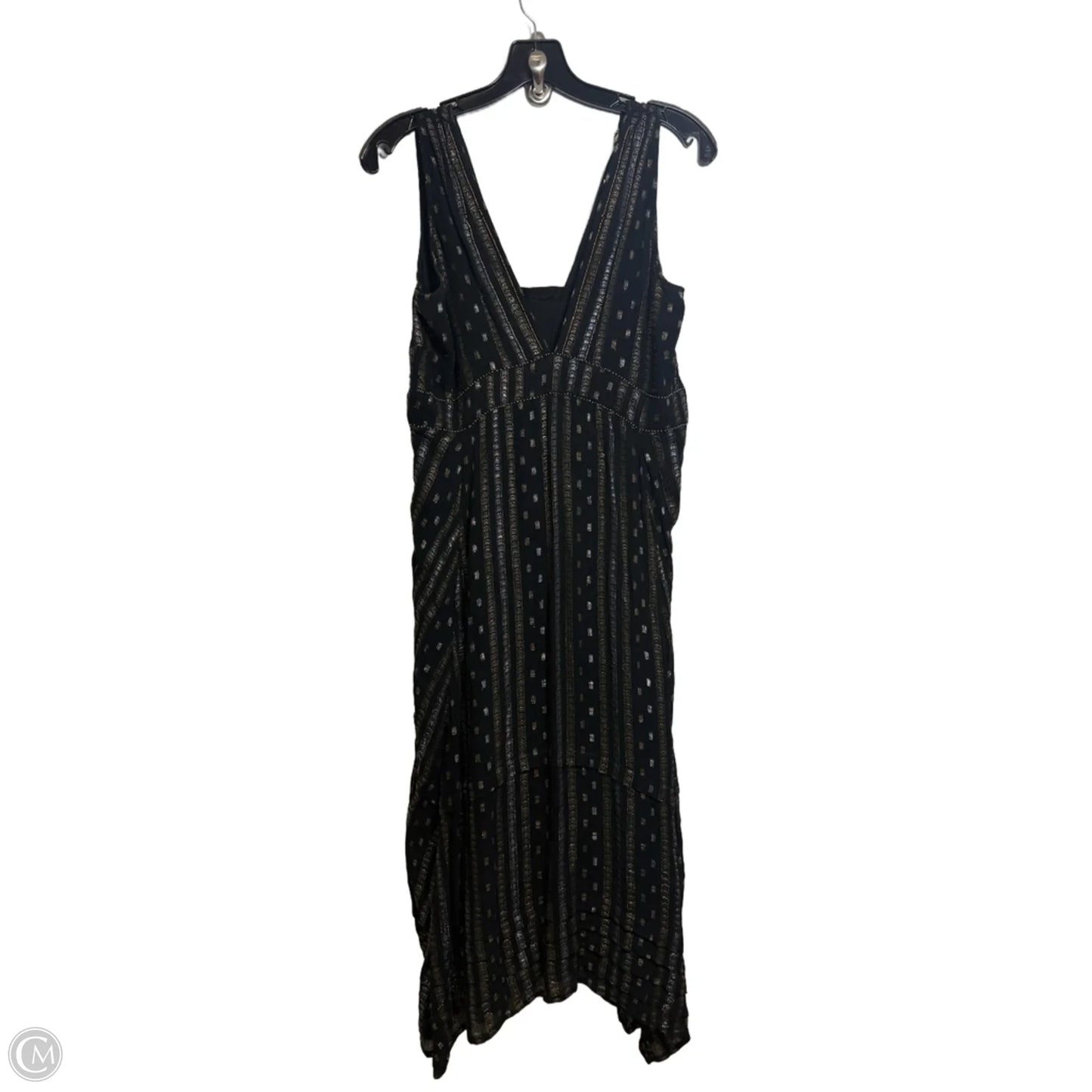 Dress Casual Maxi By Anthropologie In Black, Size: S