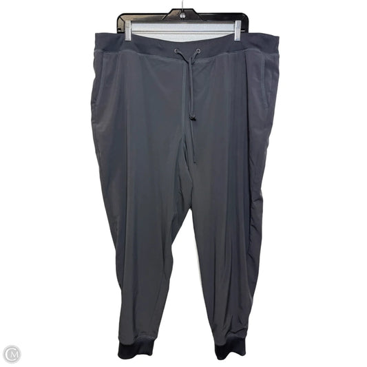 Athletic Pants By J. Jill In Grey, Size: Xl
