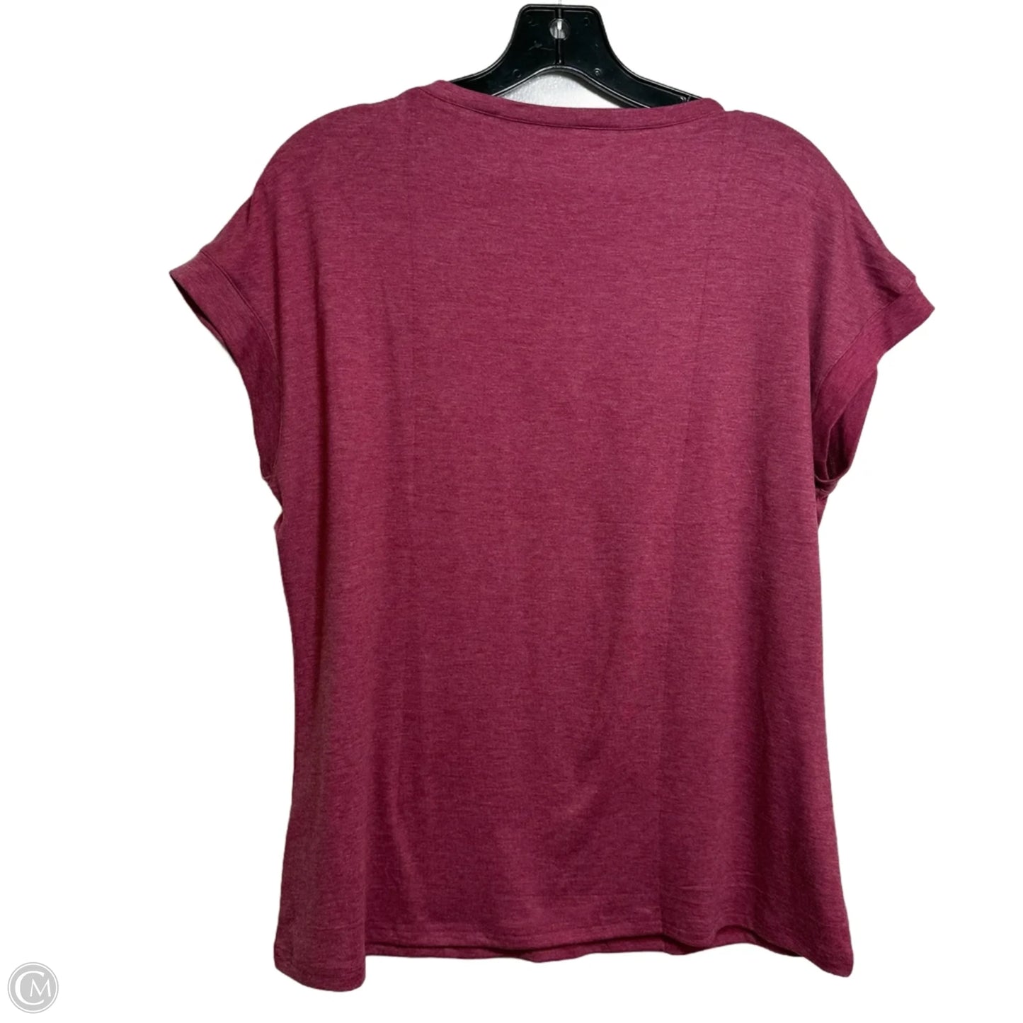 Top Short Sleeve By Clothes Mentor In Pink, Size: L