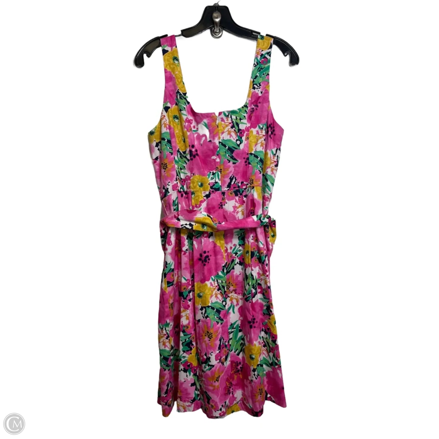 Dress Casual Midi By Anne Klein In Floral Print, Size: 6