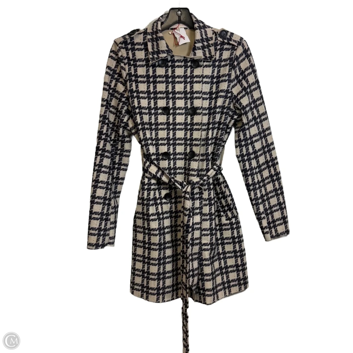 Jacket Other By Solitaire In Cream & Purple, Size: S