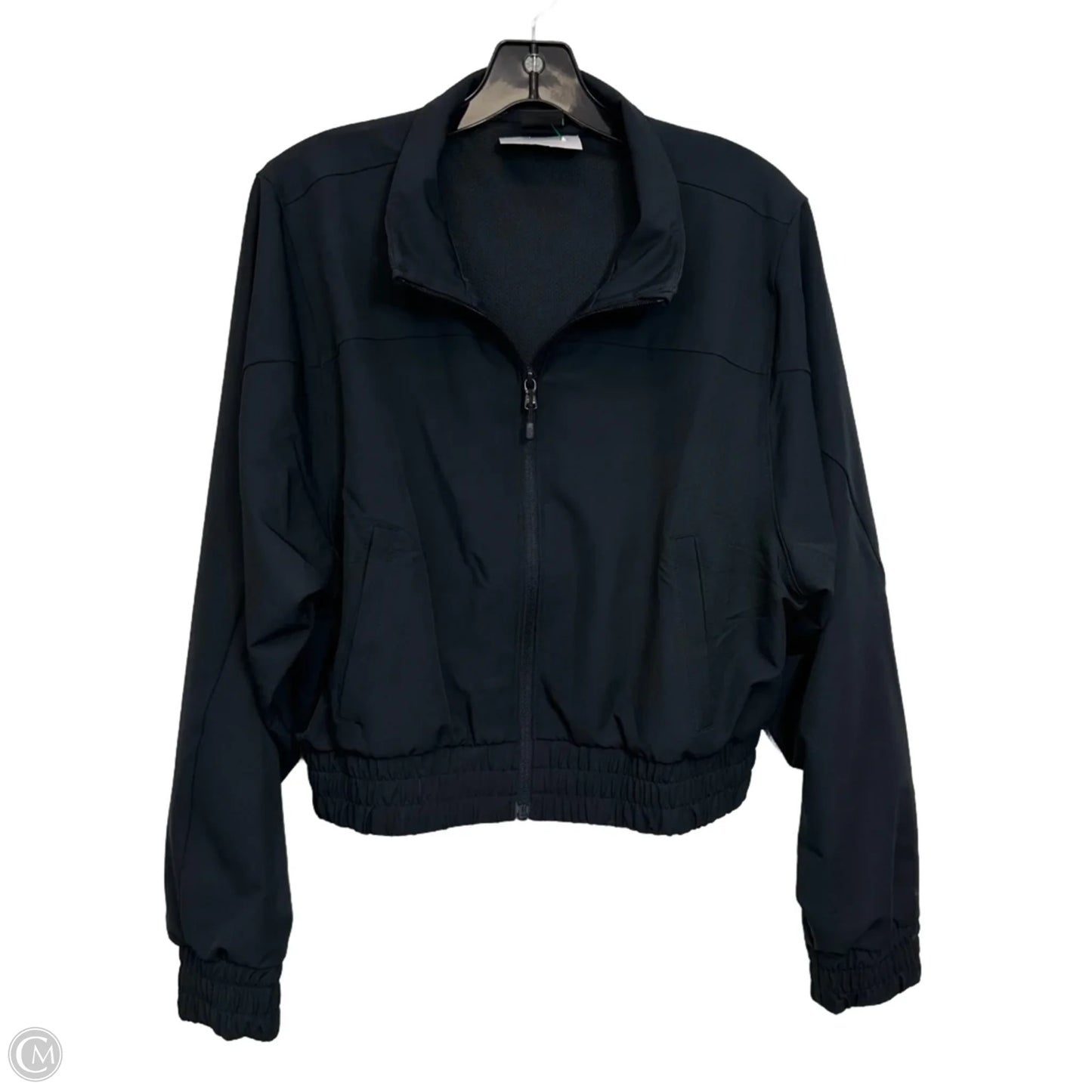 Athletic Jacket By Under Armour In Black, Size: M