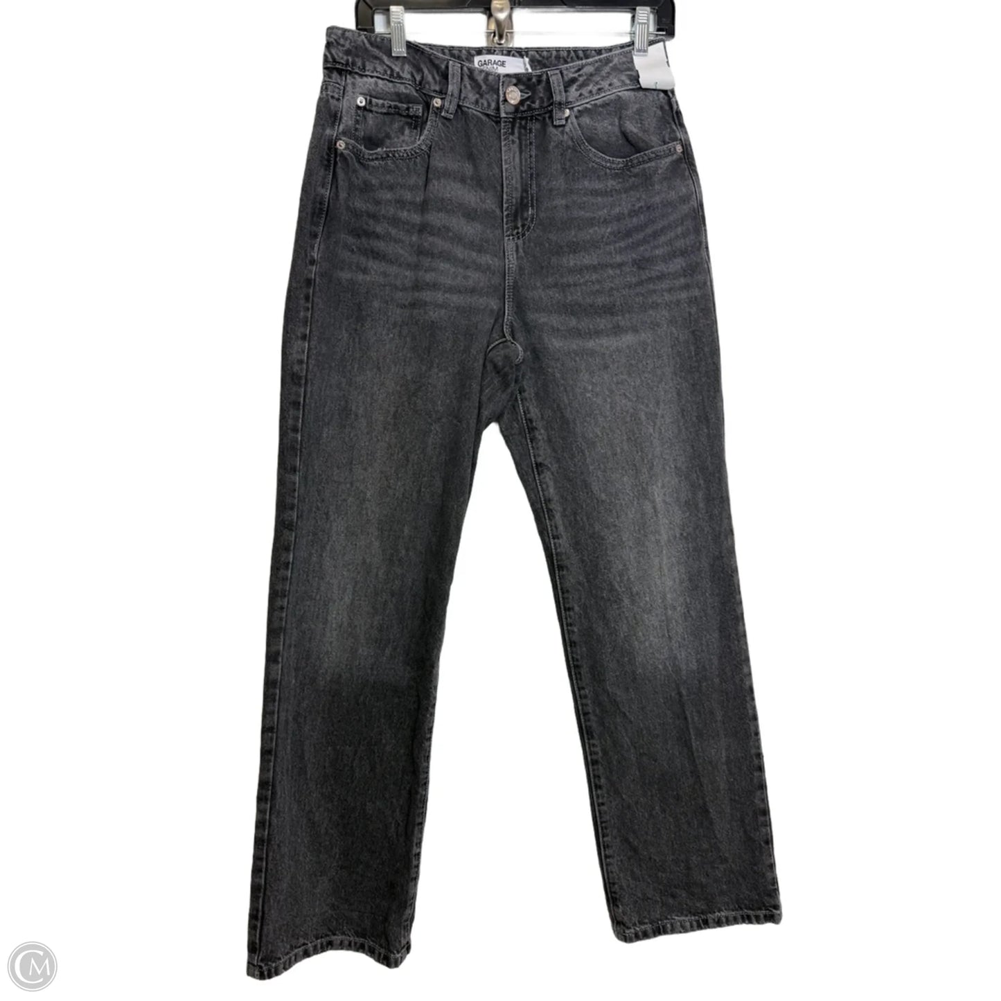 Jeans Straight By Garage In Black, Size: 8