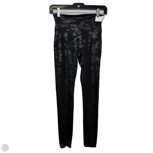 Athletic Leggings By Spanx In Camouflage Print, Size: S
