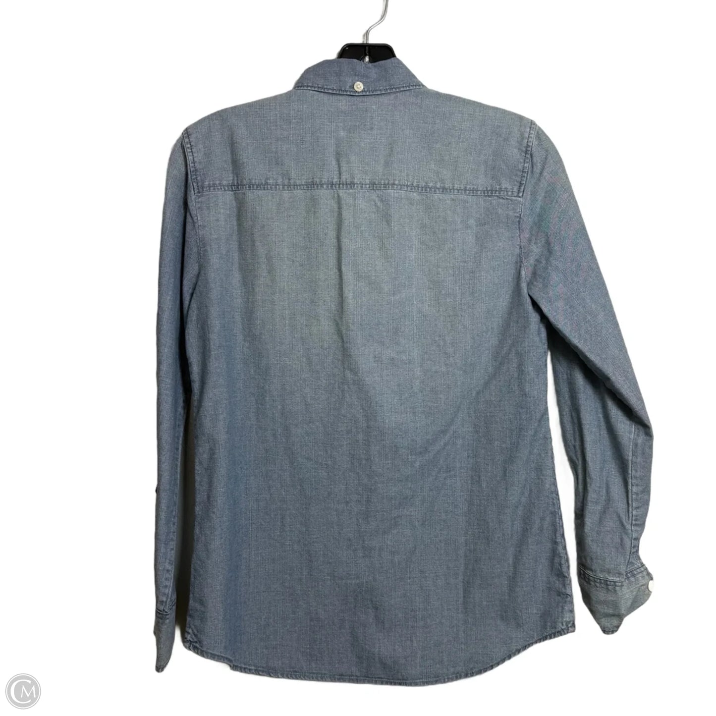 Top Long Sleeve By J. Crew In Blue, Size: Xs