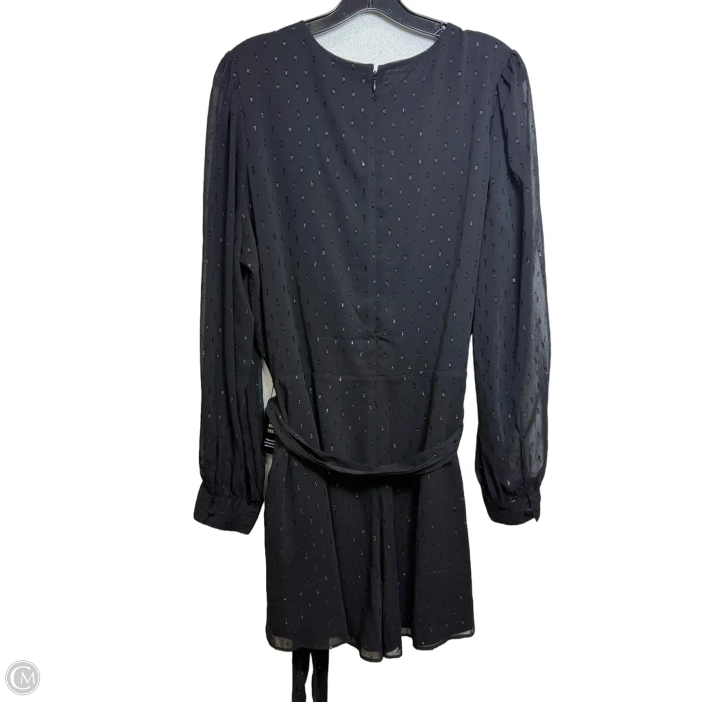 Romper By Express In Black, Size: Xl