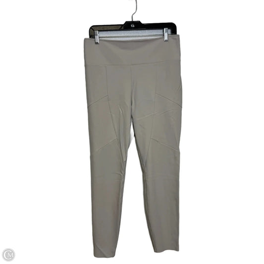 Athletic Leggings By Athleta In Taupe, Size: L