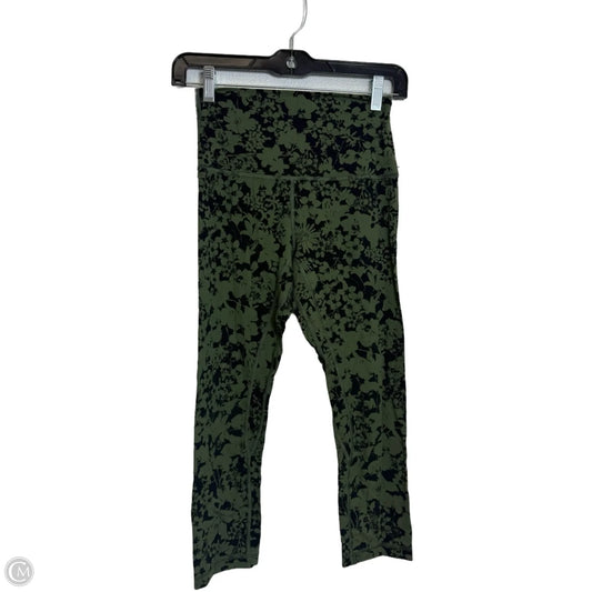 Athletic Leggings By Lululemon In Floral Print, Size: S