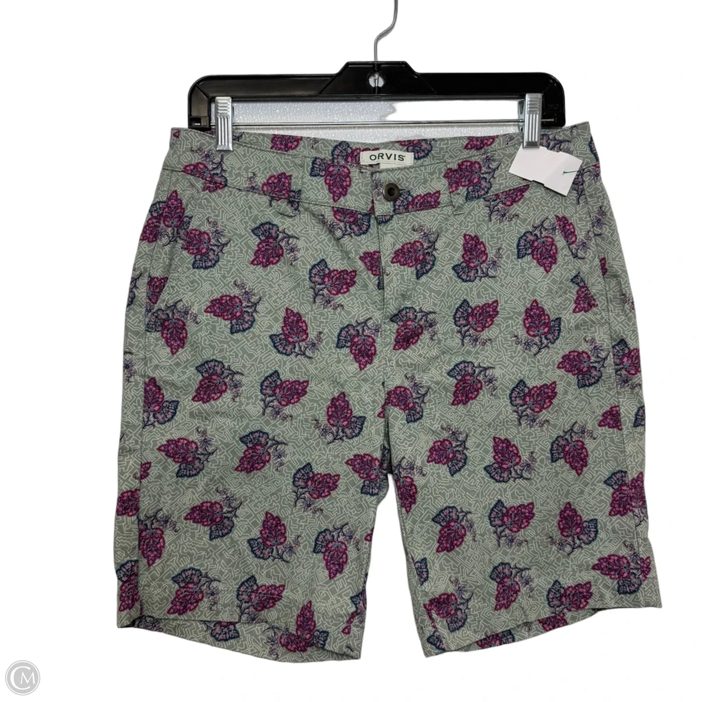 Shorts By Orvis In Floral Print, Size: M