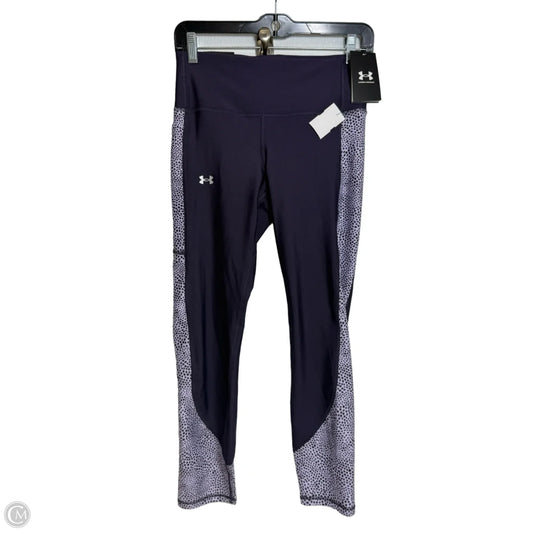 Athletic Leggings By Under Armour In Purple, Size: M