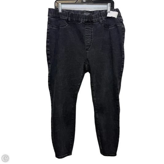 Jeans Skinny By Judy Blue In Black, Size: 18