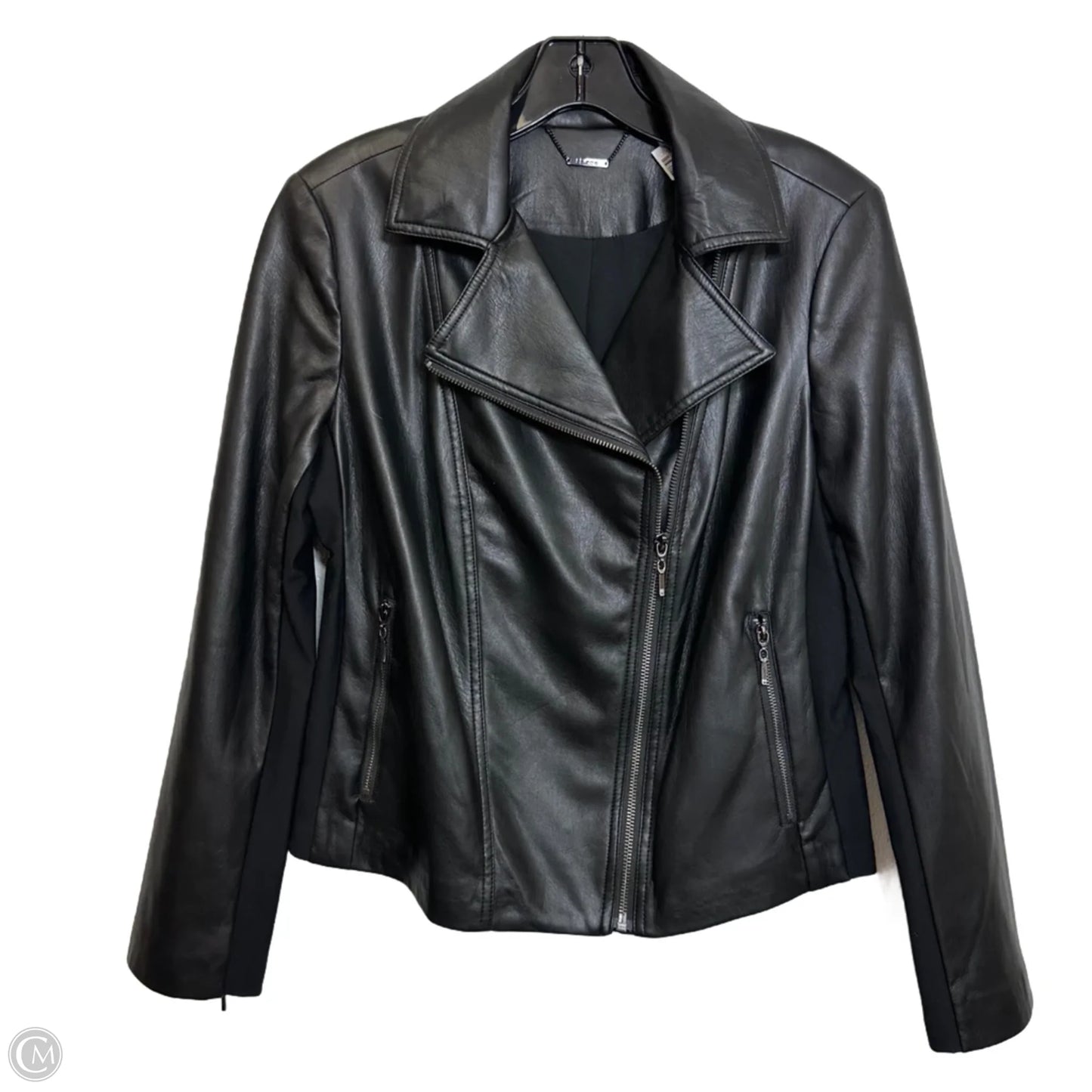 Jacket Other By Chicos In Black, Size: S