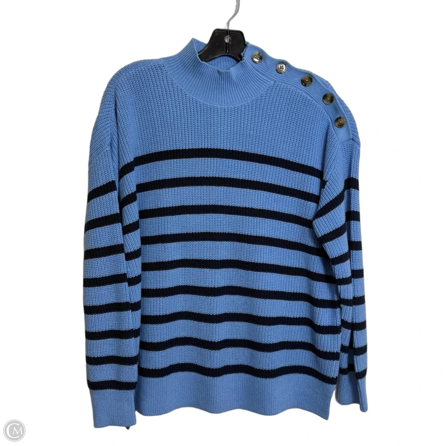 Sweater By Loft In Blue, Size: M