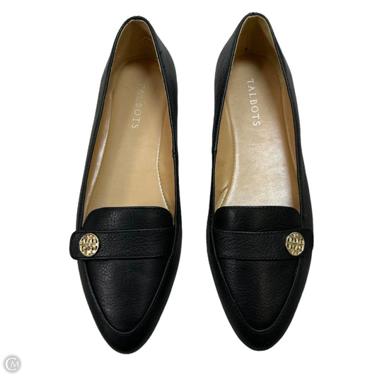 Shoes Flats By Talbots In Black, Size: 8