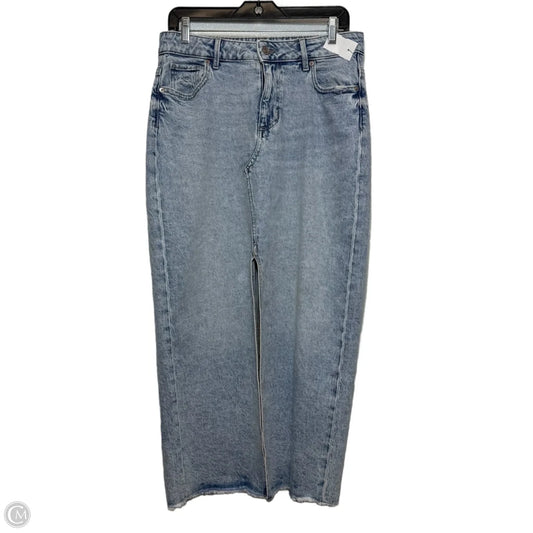 Skirt Maxi By Maurices In Blue, Size: 6