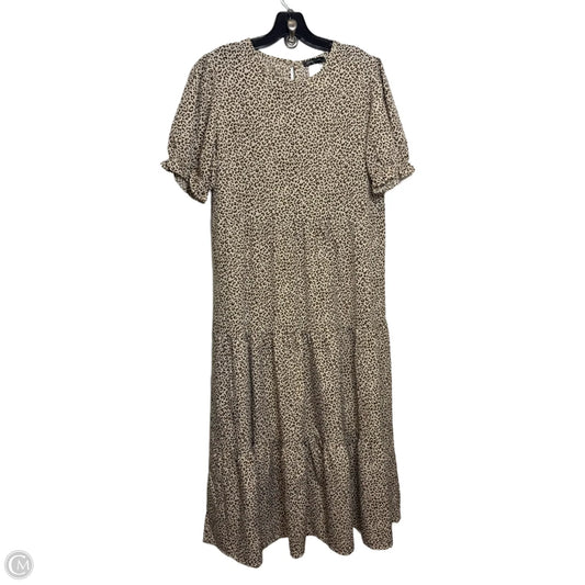 Dress Casual Maxi By Prettygarden In Animal Print, Size: S