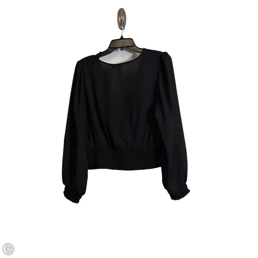 Top Long Sleeve By Joie In Black, Size: L