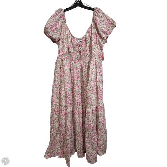 Dress Casual Maxi By Arula In Floral Print, Size: 3x