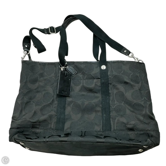 Signature Kyra Travel Luggage Designer By Coach, Size: Large