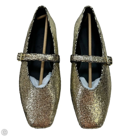 Shoes Flats By Katy Perry In Gold, Size: 8.5