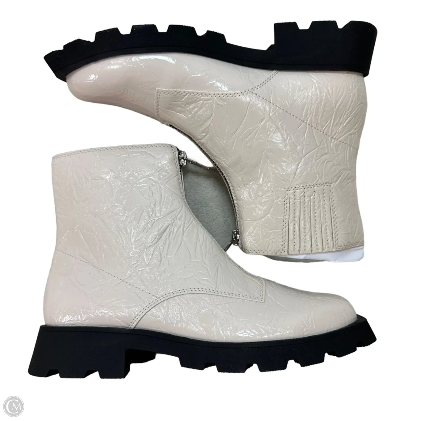 Boots Ankle Heels By Katy Perry In Cream, Size: 5