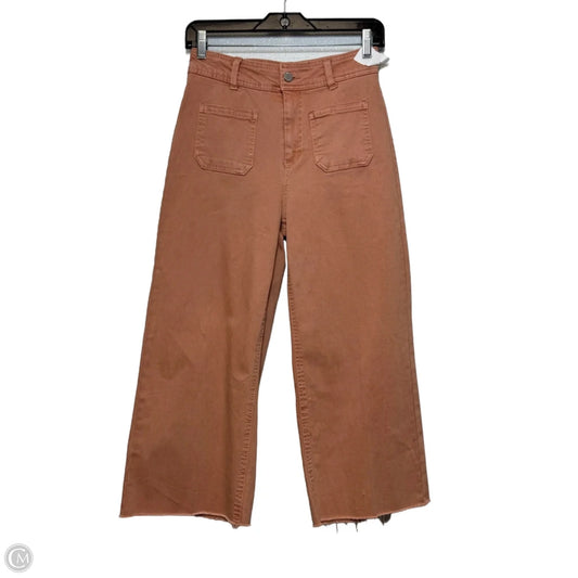 Pants Cropped By Oat In Orange, Size: 2