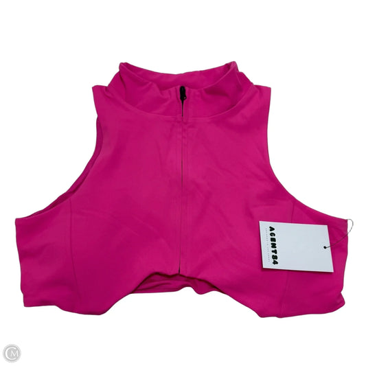 Athletic Bra By Agent 84 In Pink, Size: L