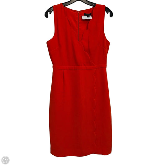 Dress Party Midi By J. Crew In Orange, Size: S