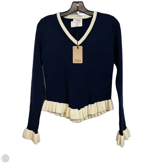 Sweater By Sunday Edition In Navy, Size: M